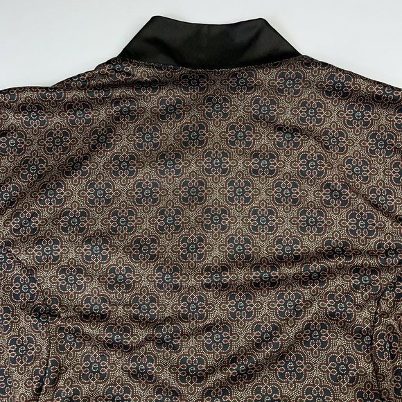 Espoir Equestrian Womens Mosiac Dark Everyday Quarter Zip Riding Shirt L New - Picture 6 of 12